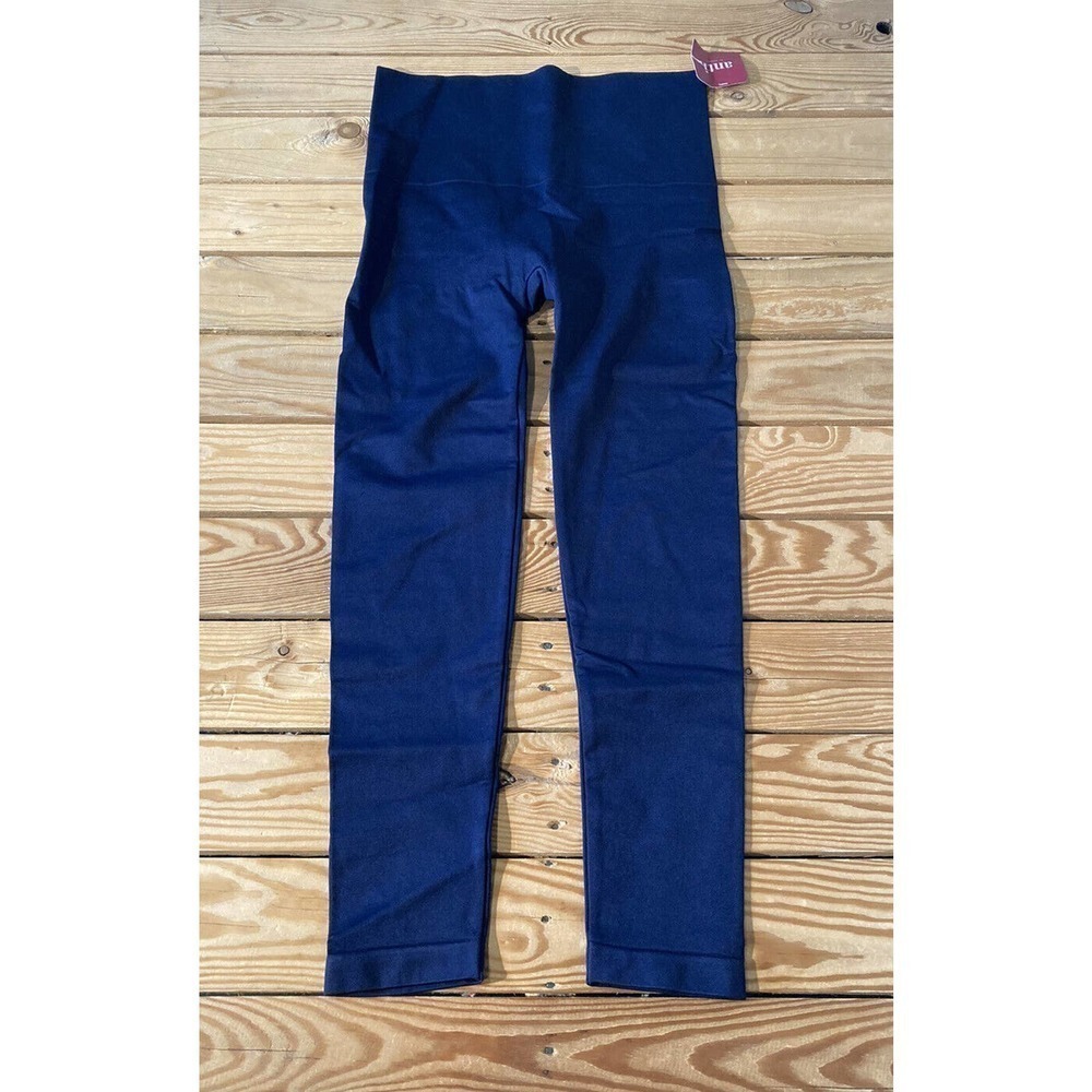 NEW Anti X Seamless Compression Leggings Size Large Women’s Navy